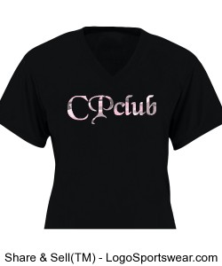 CPclub Badger B-Core Ladies V-Neck Design Zoom